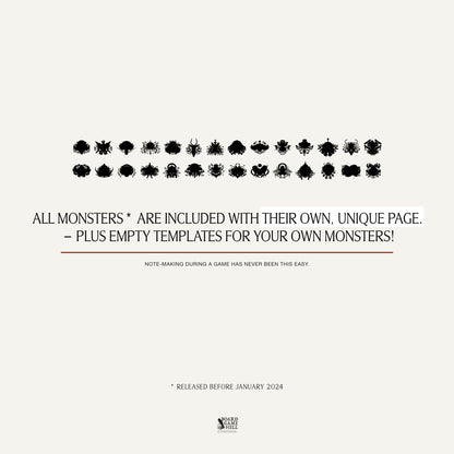 Hobo’s Huntsman's Journal™ for Kingdom Death: Monster (PRE-ORDER)