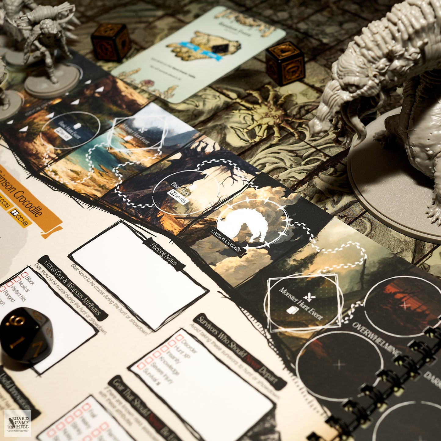 Hobo’s Huntsman's Journal II™ – Game Quarry Hunters (Nodes 1-2) for Kingdom Death: Monster (Early PRE-ORDER)