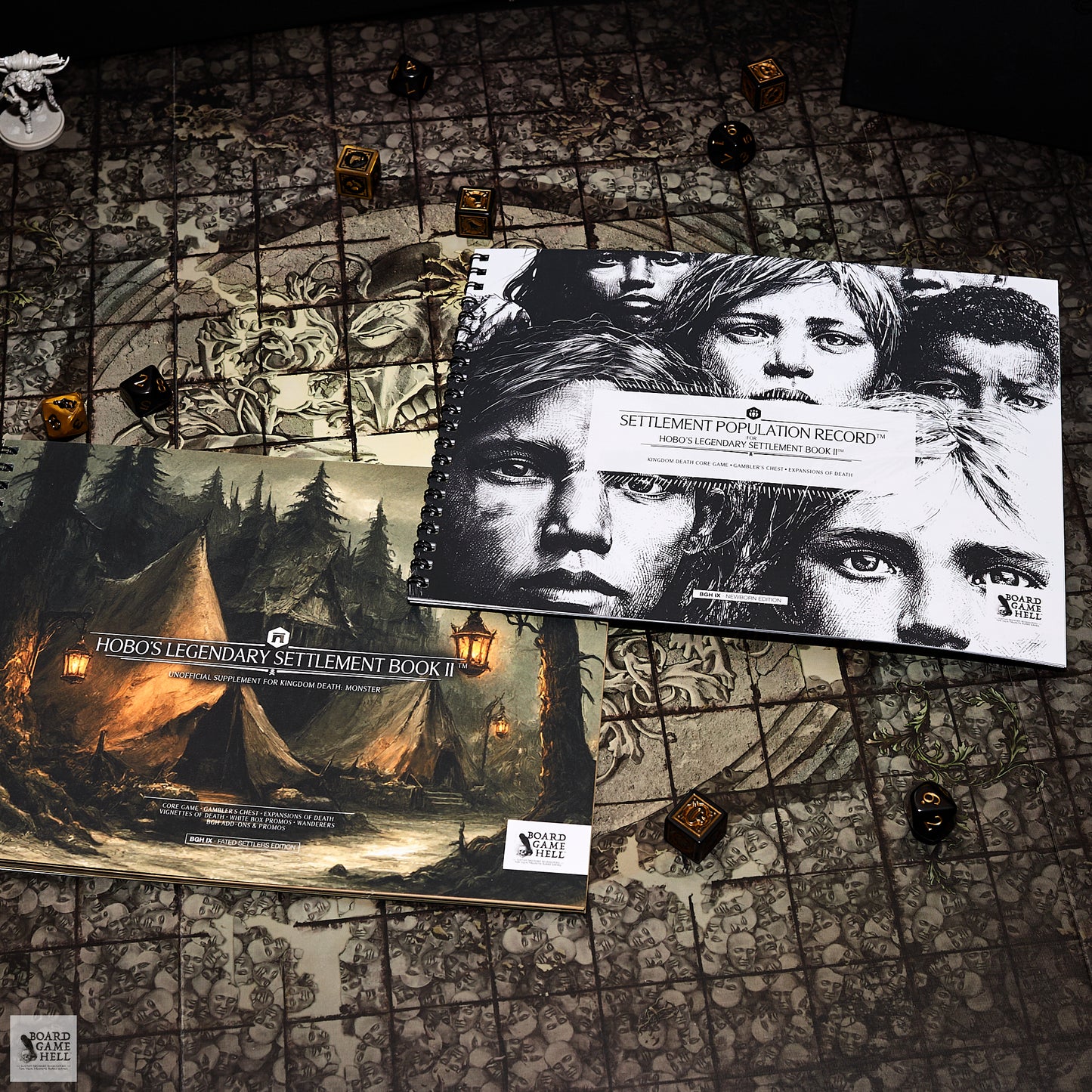 Settlement Population Record for
Hobo’s Legendary Settlement Book II™
