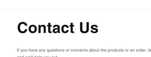 Technical Issues With The Contact Form