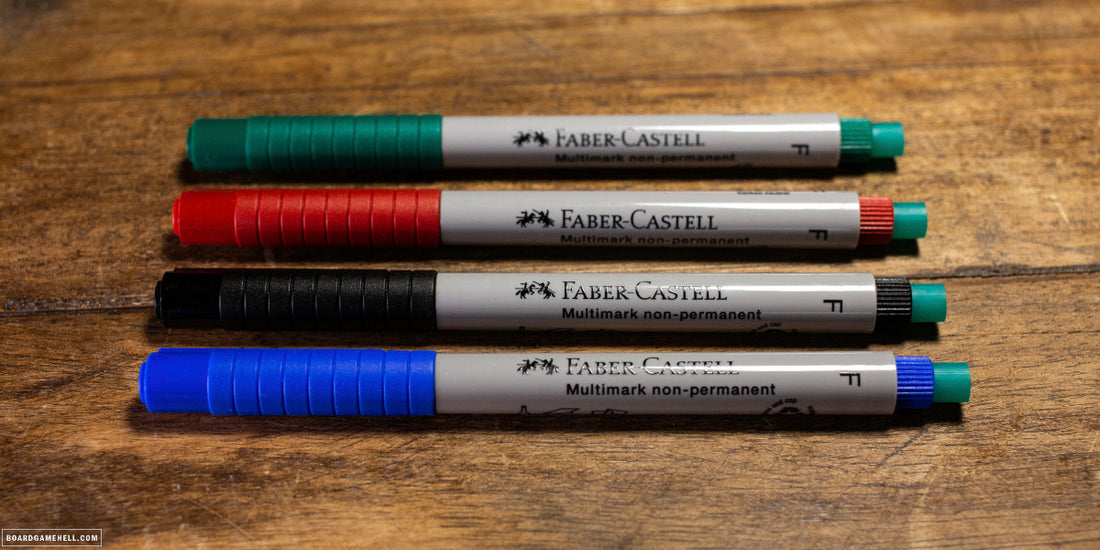 Faber-Castell non-permanent pens added in inventory. Made in Germany, so the quality is qualified.