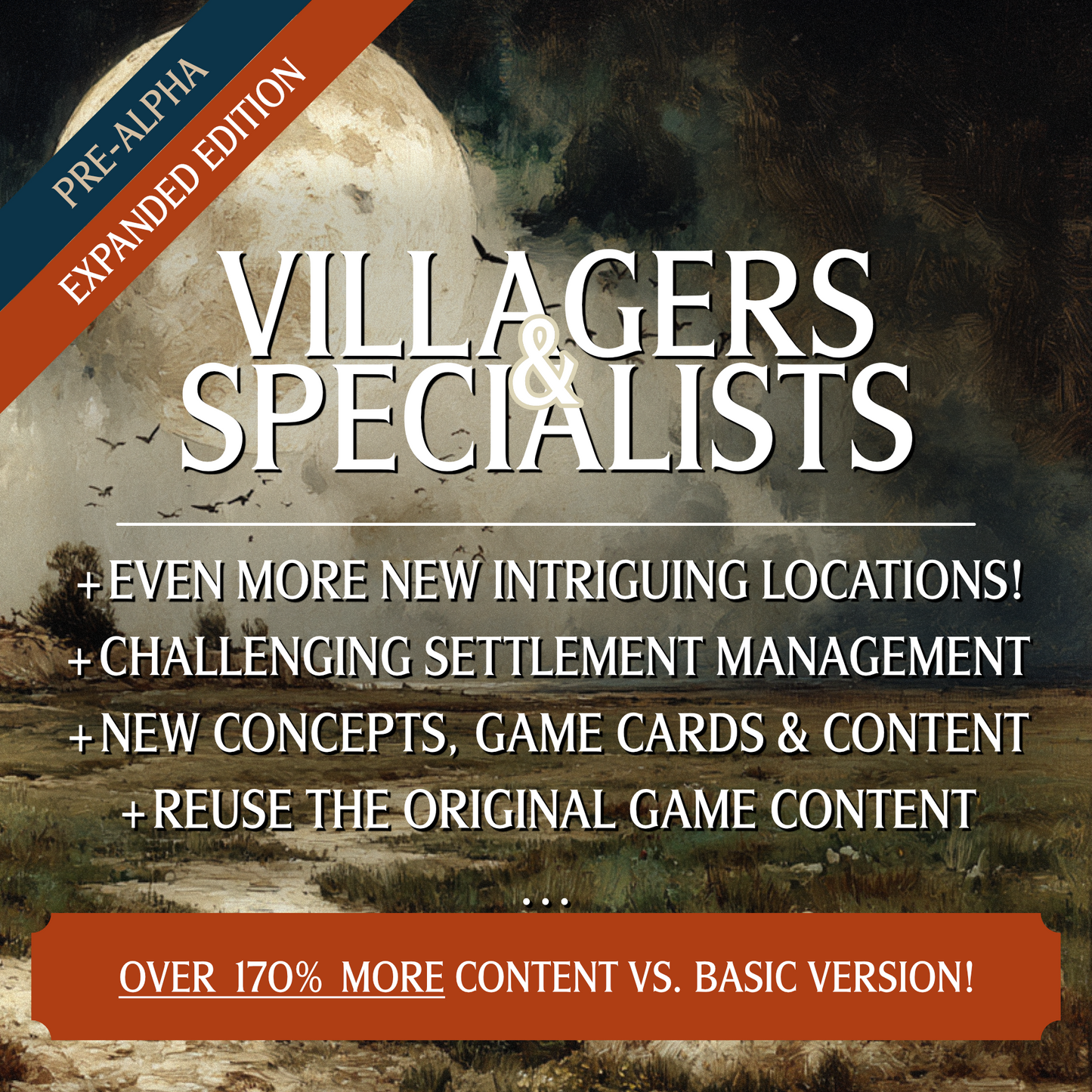 Hobo's Settlement Villagers™ Expanded Edition for Kingdom Death: Monster (Early PRE-ORDER)