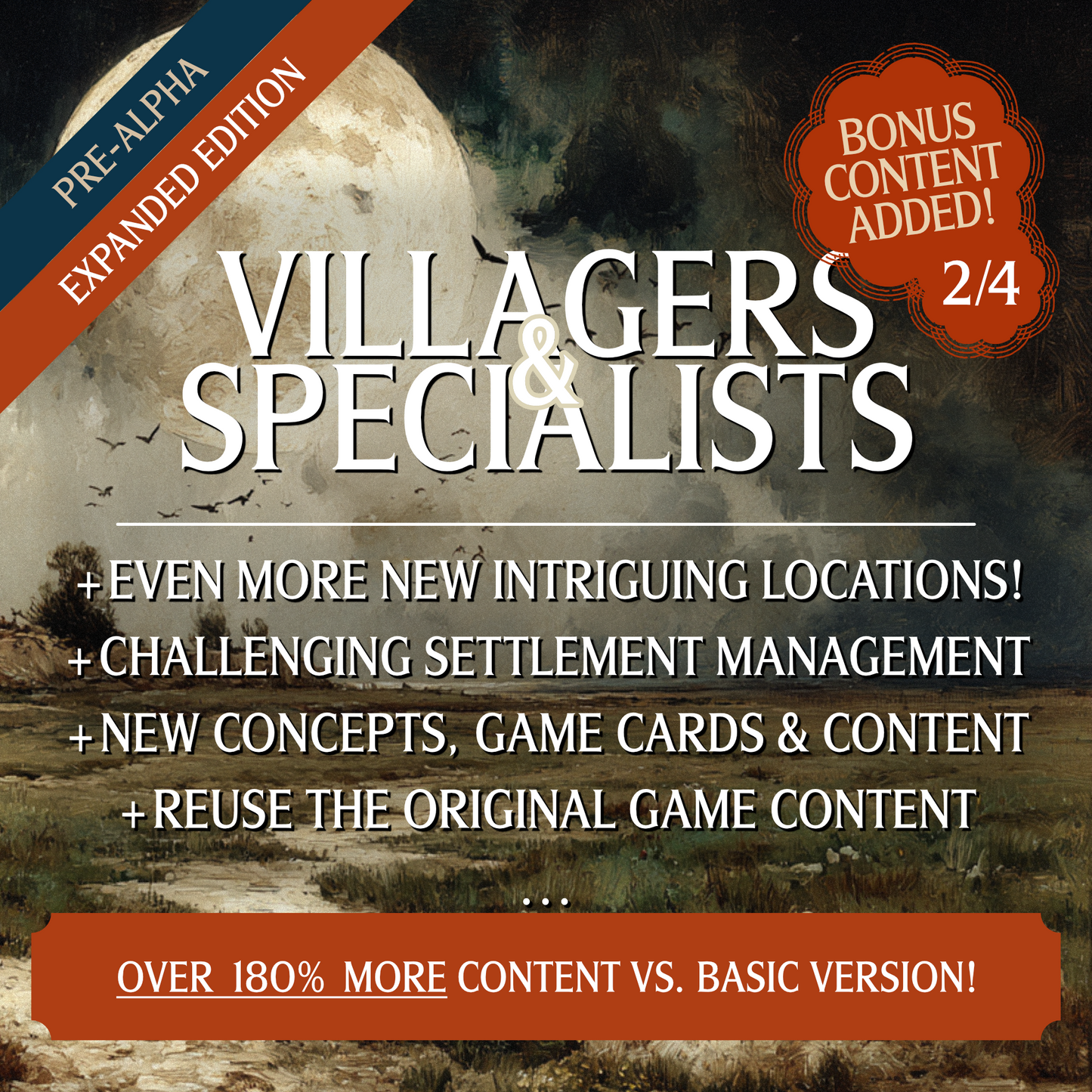 Hobo's Settlement Villagers™ Expanded Edition for Kingdom Death: Monster (Early PRE-ORDER)