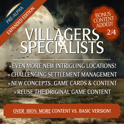 Hobo's Settlement Villagers™ Expanded Edition for Kingdom Death: Monster (Early PRE-ORDER)