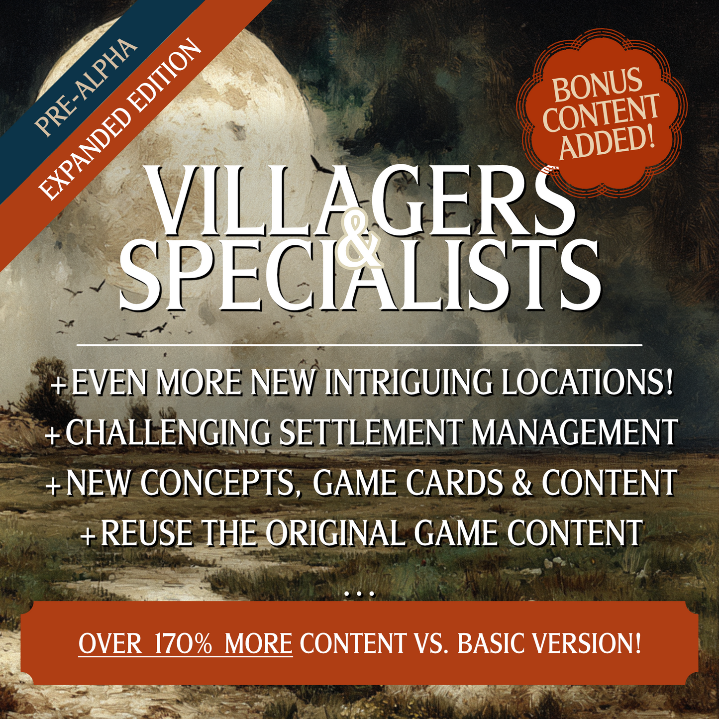 Hobo's Settlement Villagers™ Expanded Edition for Kingdom Death: Monster (Early PRE-ORDER)