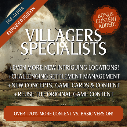 Hobo's Settlement Villagers™ Expanded Edition for Kingdom Death: Monster (Early PRE-ORDER)