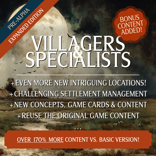 Hobo's Settlement Villagers™ Expanded Edition for Kingdom Death: Monster (Early PRE-ORDER)