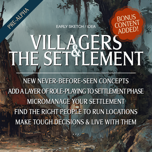 Hobo's Settlement Villagers™ Expansion for Kingdom Death: Monster (Early PRE-ORDER)