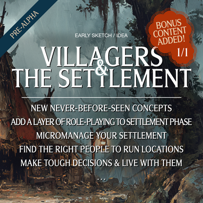 Hobo's Settlement Villagers™ Expansion for Kingdom Death: Monster (Early PRE-ORDER)