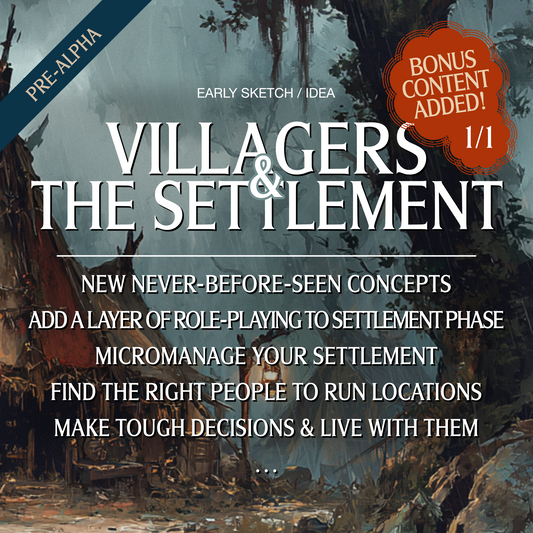 Hobo's Settlement Villagers™ Expansion for Kingdom Death: Monster (Early PRE-ORDER)