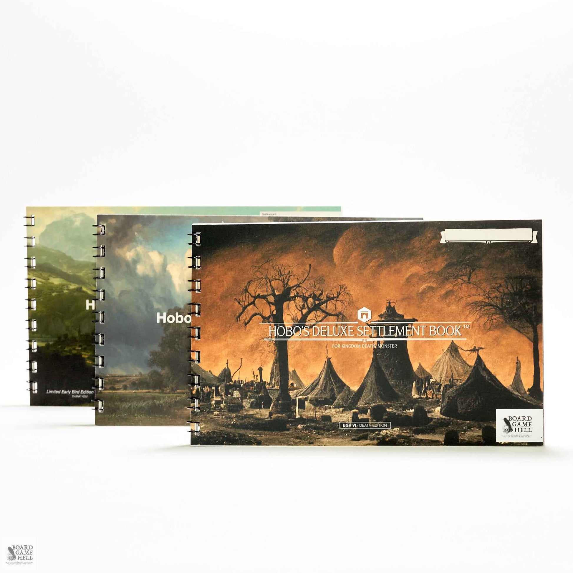 book of monsters game Hobo's Deluxe Settlement Book™ for Kingdom Death: Monster – Board Game Hell