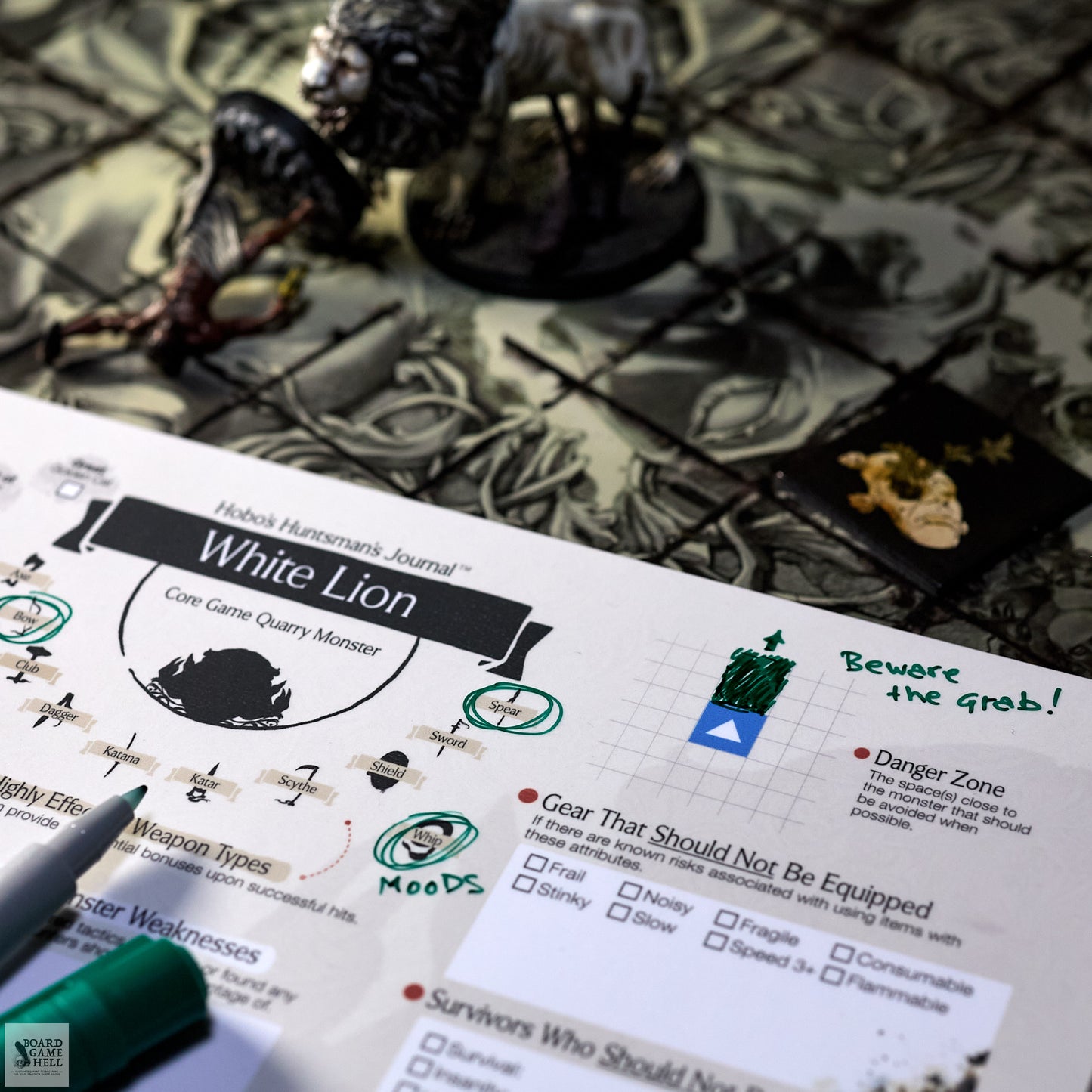 Hobo’s Huntsman's Journal™ for Kingdom Death: Monster (Upgraded 2025 Edition) (PRE-ORDER)