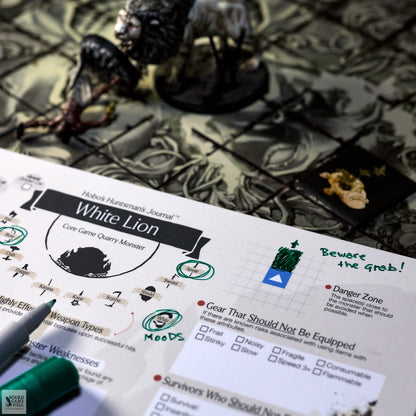 Hobo’s Huntsman's Journal™ for Kingdom Death: Monster (Upgraded 2025 Edition) (PRE-ORDER)