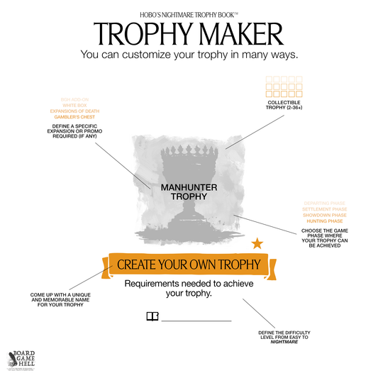 Trophy Maker (Extra Option) for Hobo's Nightmare Trophy Book™