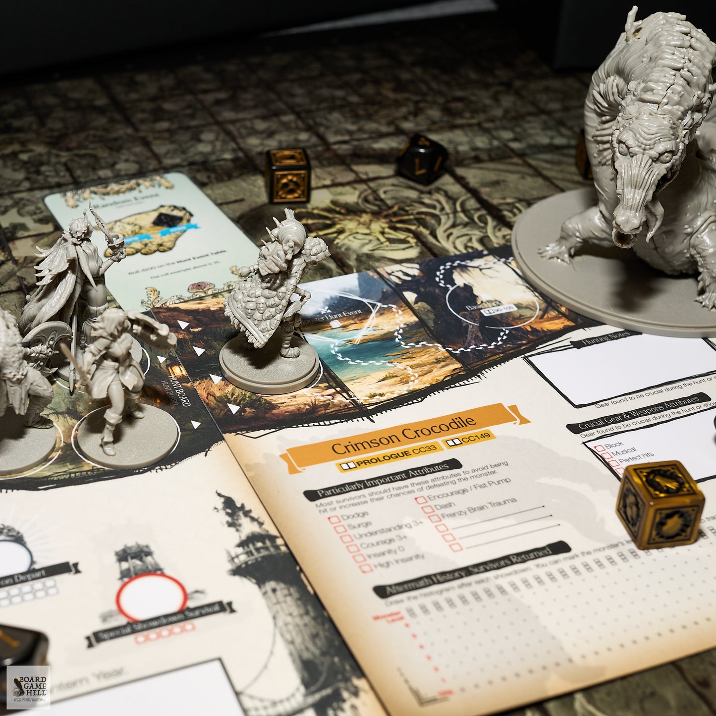 Hobo’s Huntsman's Journal II™ – Game Quarry Hunters (Nodes 1-2) for Kingdom Death: Monster (Early PRE-ORDER)