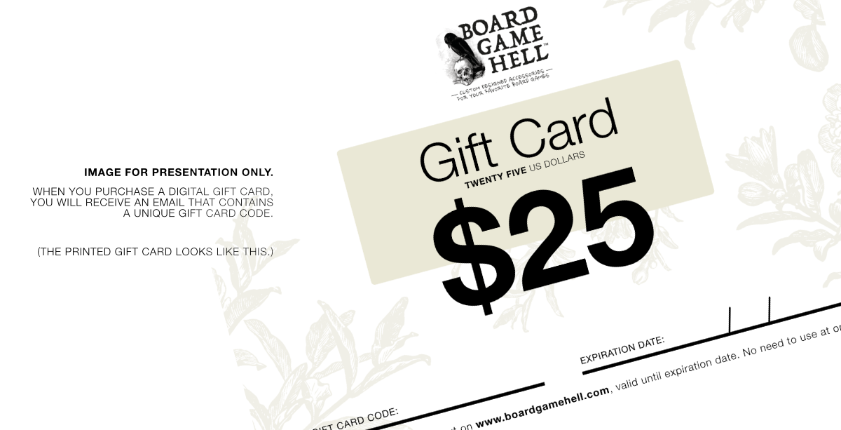 Board Game Hell $25 Digital Gift Card