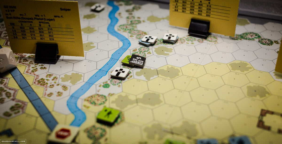 Card stands works perfectly with our Weapons Status Counters.