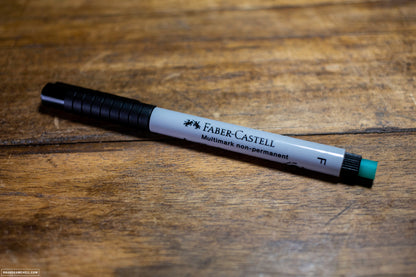 high quality faber castel non permanent wet erased pens black pen